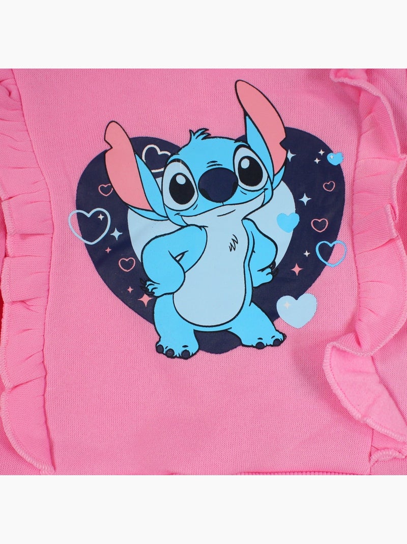 Disney - Conjunto para bebé menina Stitch Rosa - Kiabi