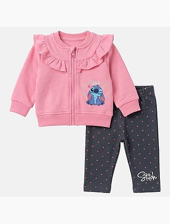 Disney - Conjunto para bebé menina Stitch