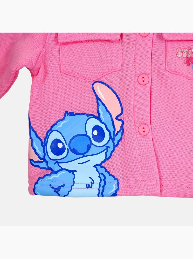 Disney - Conjunto para bebé menina Stitch Rosa - Kiabi