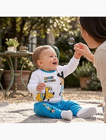 Disney - Conjunto para bebé menino Mickey and Friends