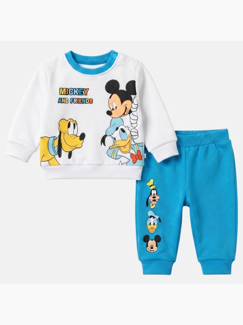 Disney - Conjunto para bebé menino Mickey and Friends Azul - Kiabi
