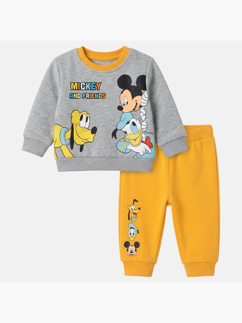 Disney - Conjunto para bebé menino Mickey and Friends Laranja - Kiabi