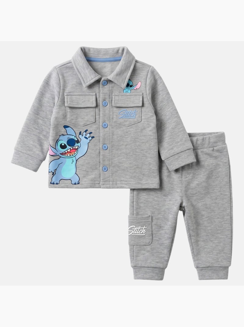 Disney - Conjunto para bebé menino Stitch Cinza - Kiabi