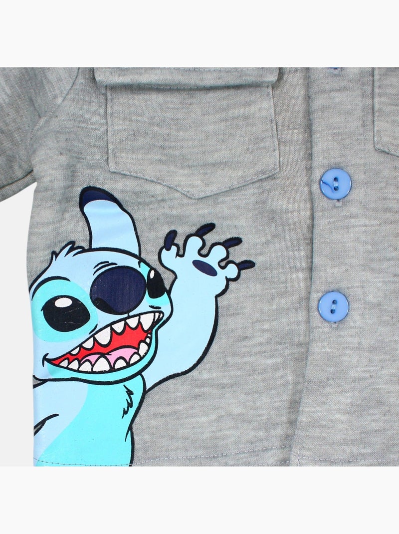 Disney - Conjunto para bebé menino Stitch Cinza - Kiabi