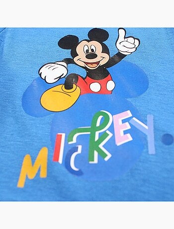 Disney - Conjunto t-shirt e calção criança às riscas
