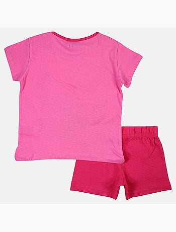 Disney - Conjunto t-shirt e calção criança com padrão
