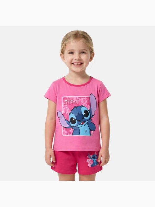 Disney - Conjunto t-shirt e calção criança com padrão - Kiabi Disney - Conjunto t-shirt e calção criança com padrão - Kiabi