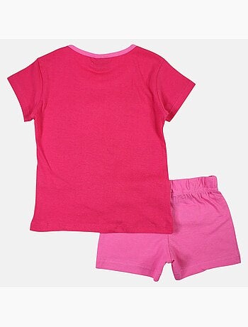 Disney - Conjunto t-shirt e calção criança com padrão