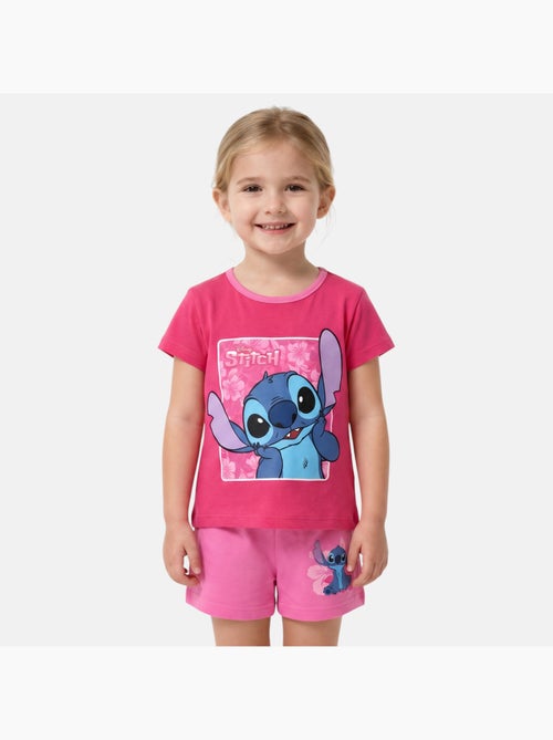 Disney - Conjunto t-shirt e calção criança com padrão - Kiabi Disney - Conjunto t-shirt e calção criança com padrão - Kiabi