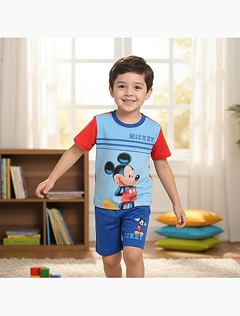 Disney - Conjunto t-shirt e calção criança estampado