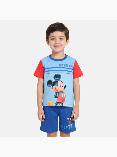 Disney - Conjunto t-shirt e calção criança estampado - Kiabi Disney - Conjunto t-shirt e calção criança estampado - Kiabi