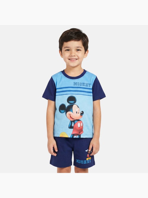 Disney - Conjunto t-shirt e calção criança estampado - Kiabi Disney - Conjunto t-shirt e calção criança estampado - Kiabi