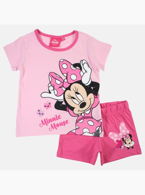 Disney - Conjunto t-shirt e calção criança estampado - Kiabi