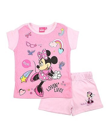Disney - Conjunto t-shirt e calção criança estampado