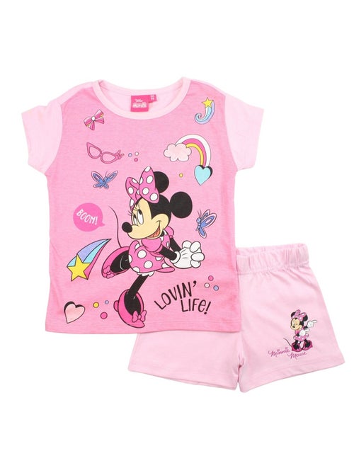 Disney - Conjunto t-shirt e calção criança estampado - Kiabi