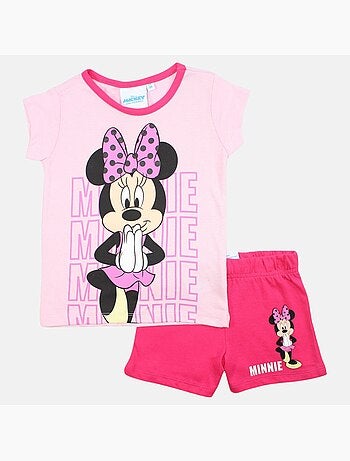Disney - Conjunto t-shirt e calção criança estampado