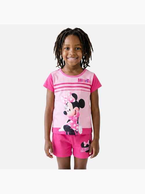Disney - Conjunto t-shirt e calção criança estampado - Kiabi