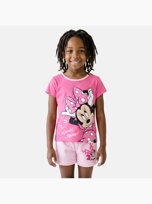 Disney - Conjunto t-shirt e calção criança estampado - Kiabi