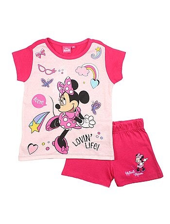 Disney - Conjunto t-shirt e calção criança estampado