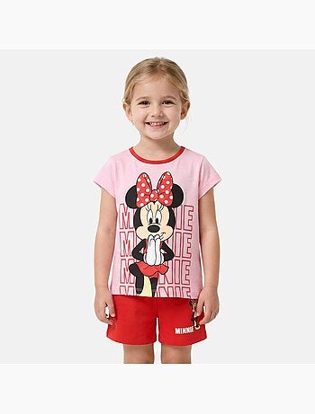 Disney - Conjunto t-shirt e calção criança estampado