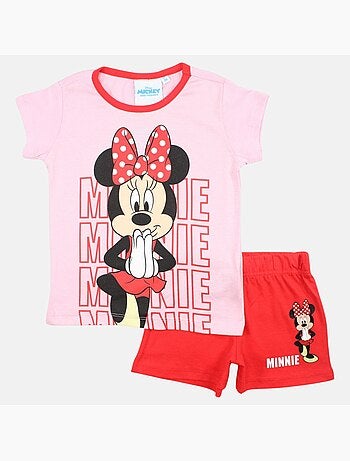 Disney - Conjunto t-shirt e calção criança estampado