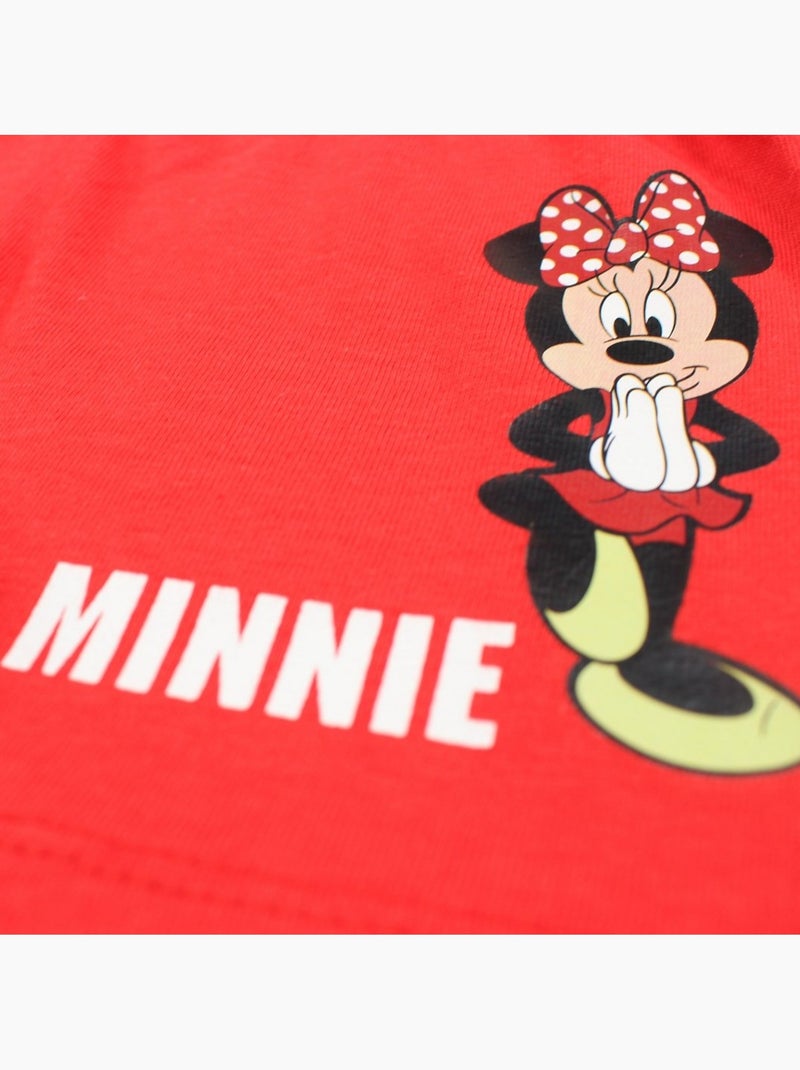 Disney - Conjunto t-shirt e calção criança estampado Vermelho - Kiabi