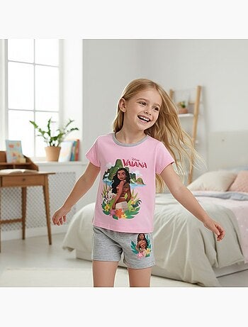 Disney - Conjunto t-shirt manga curta e calção criança estampado