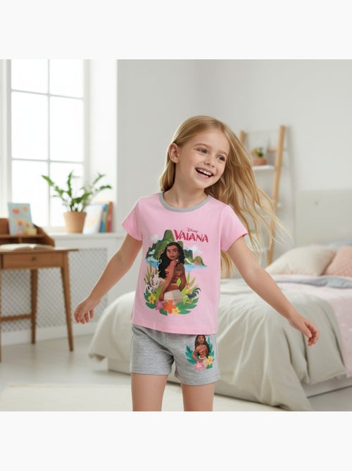Disney - Conjunto t-shirt manga curta e calção criança estampado - Kiabi Disney - Conjunto t-shirt manga curta e calção criança estampado - Kiabi