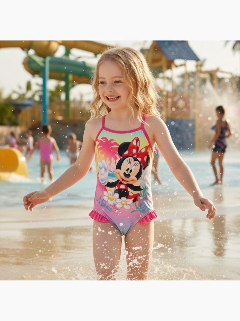 Disney - Fato de banho criança estampado Rosa - Kiabi