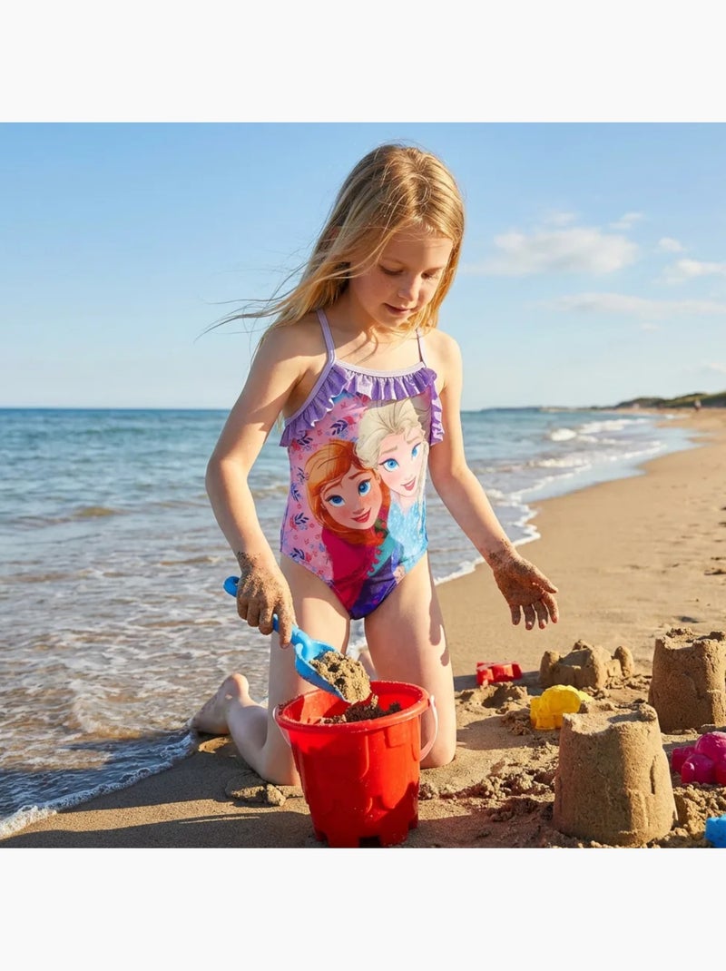 Disney - Fato de banho Frozen menina Malva - Kiabi