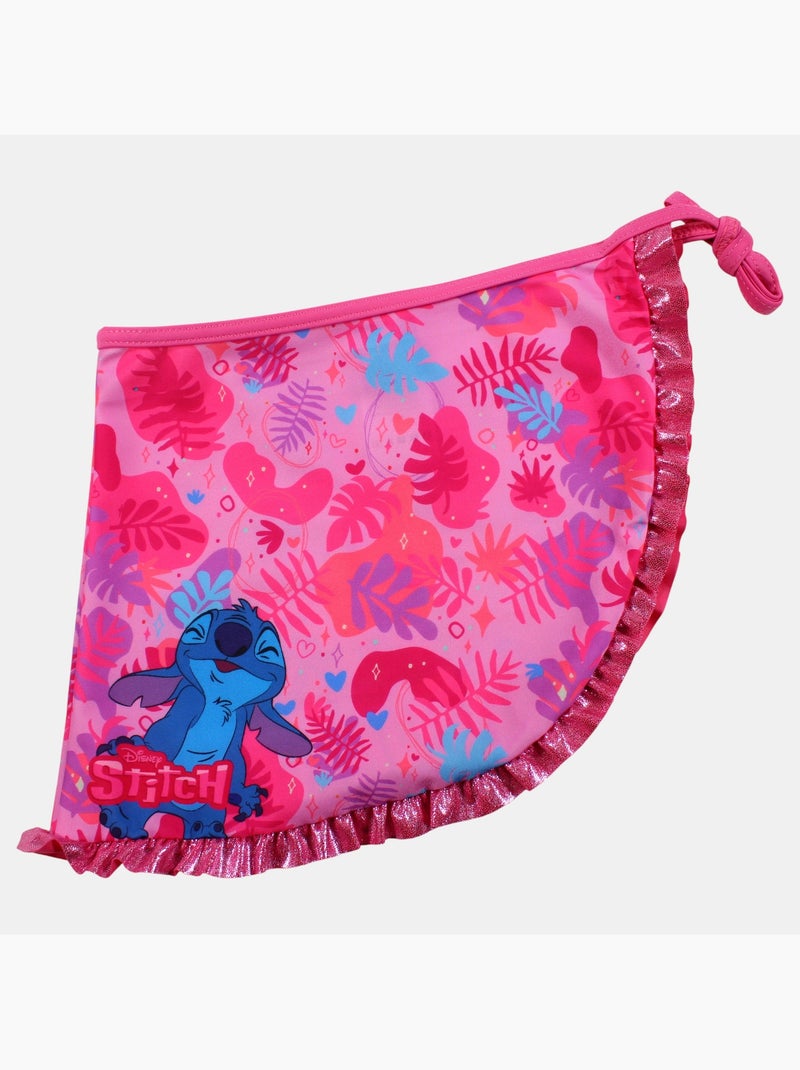 Disney - Fato de banho Lilo e Stitch menina Rosa-fúcsia - Kiabi