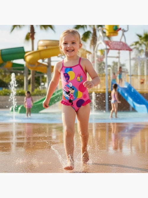 Disney - Fato de banho menina inteiro estampado - Kiabi Disney - Fato de banho menina inteiro estampado - Kiabi