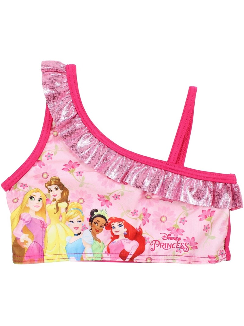 Disney - Fato de banho menina inteiro estampado Rosa-fúcsia - Kiabi