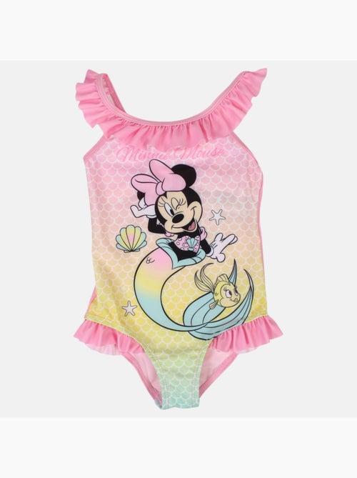 Disney - Fato de banho menina inteiro rosa sereia personagem - Kiabi Disney - Fato de banho menina inteiro rosa sereia personagem - Kiabi