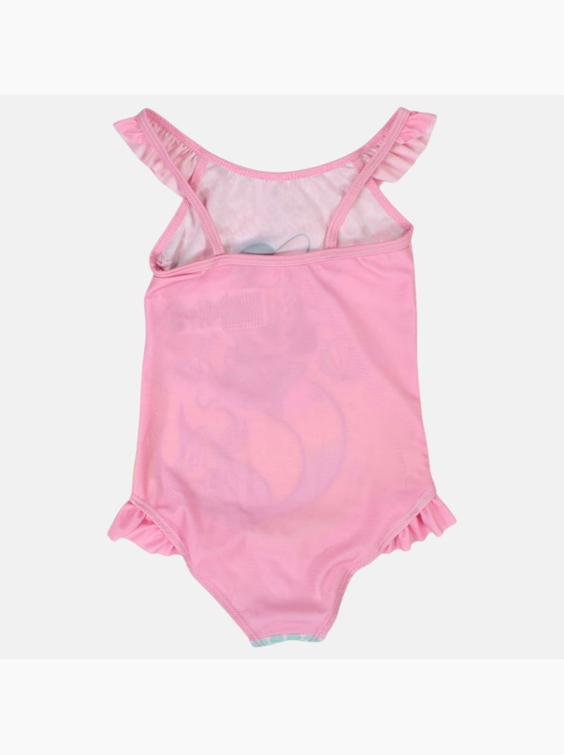 Disney - Fato de banho menina inteiro rosa sereia personagem Rosa - Kiabi