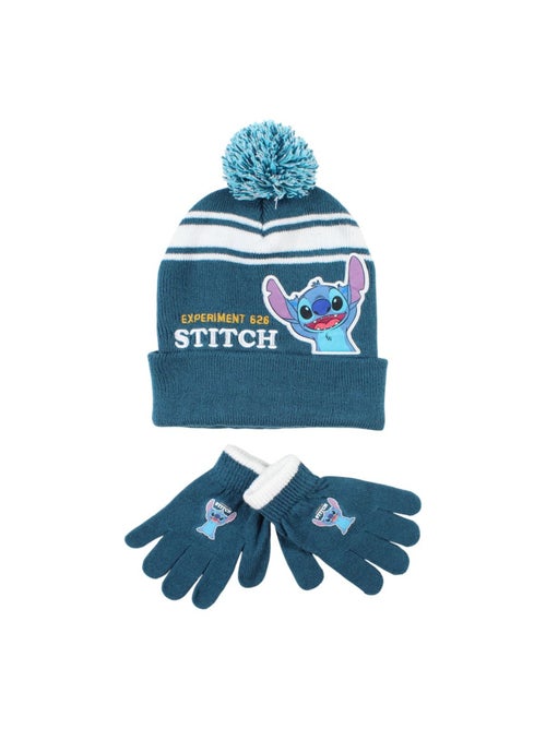 Disney - Gorro com pompom e luvas com personagens - Kiabi