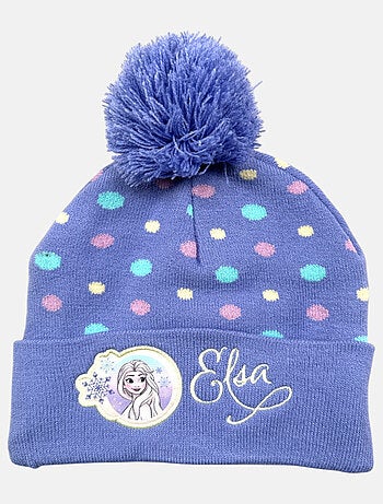 Disney - Gorro com pompom e padrões menina