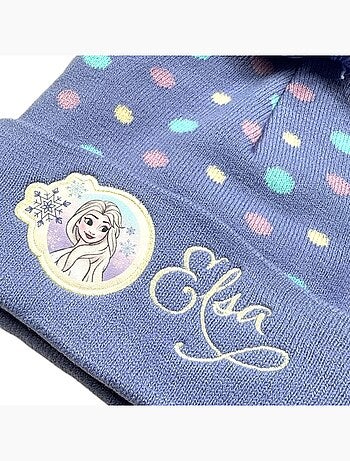 Disney - Gorro com pompom e padrões menina