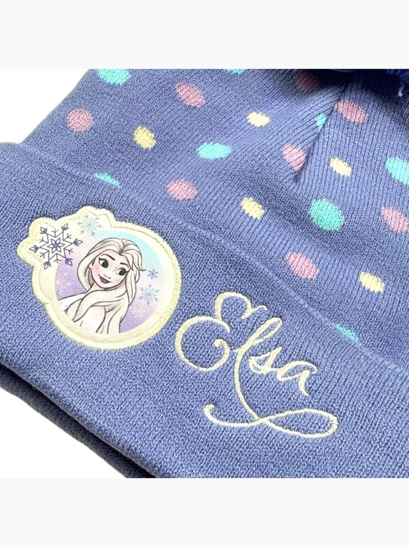 Disney - Gorro com pompom e padrões menina Malva - Kiabi