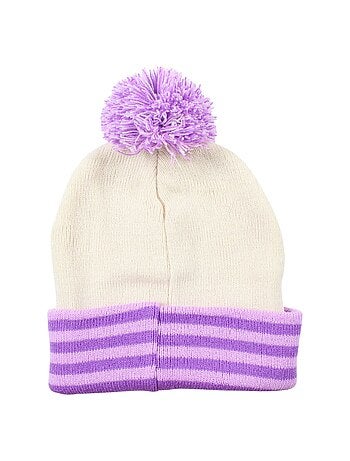 Disney - Gorro com pompom e padrões menina