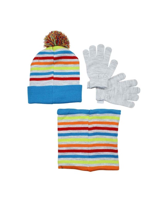 Disney - Gorro com pompom, luvas e gola coloridos - Kiabi