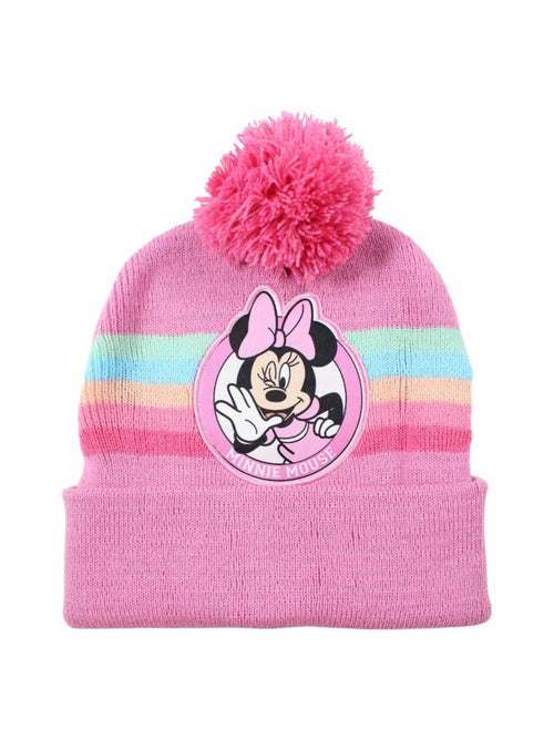 Disney - Gorro criança rosa com pompom personagem - Kiabi Disney - Gorro criança rosa com pompom personagem - Kiabi