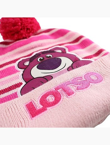Disney - Gorro menina com pompom com padrão