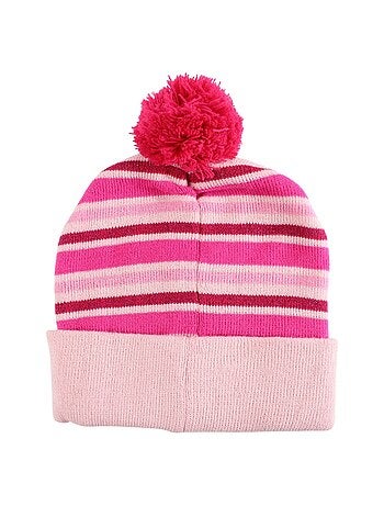 Disney - Gorro menina com pompom com padrão