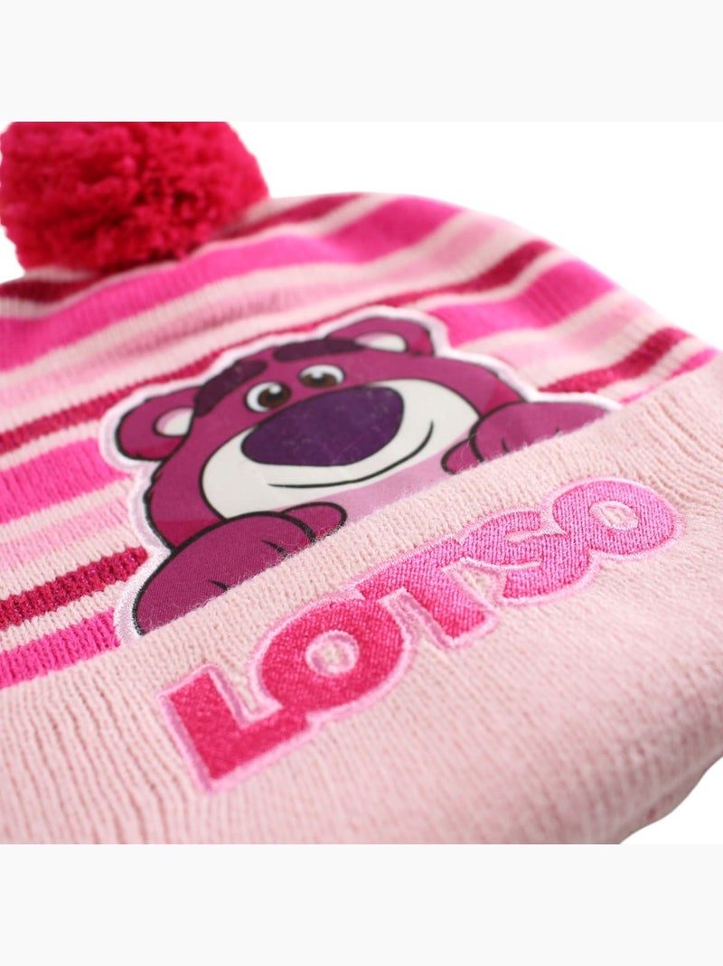 Disney - Gorro menina com pompom com padrão Rosa-claro - Kiabi