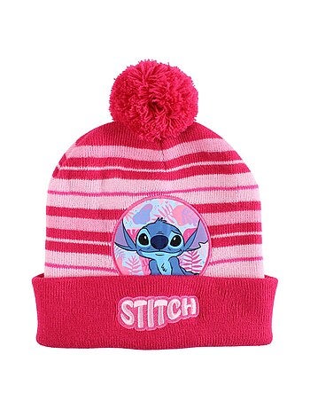 Disney - Gorro menina com pompom com padrão