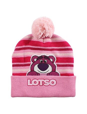 Disney - Gorro menina com pompom com padrão