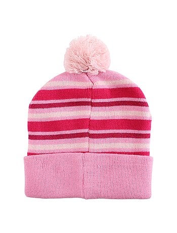 Disney - Gorro menina com pompom com padrão