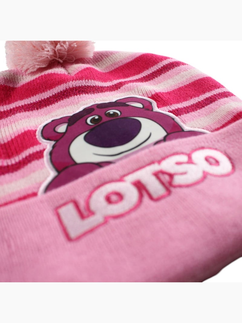 Disney - Gorro menina com pompom com padrão Rosa - Kiabi