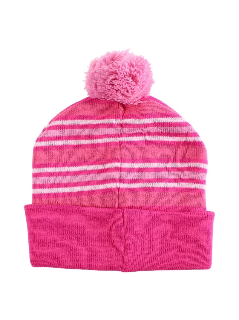 Disney - Gorro menina estampado com pompom Rosa - Kiabi